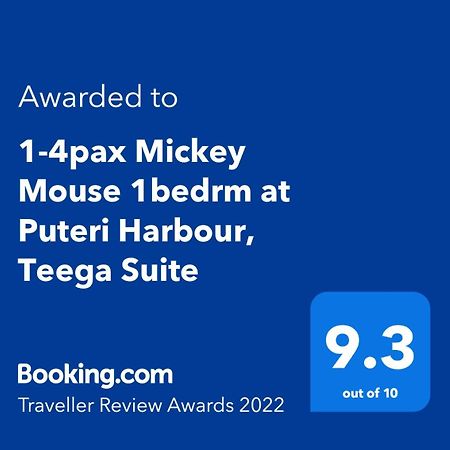 1-4Pax Mickey Mouse 1Bedrm At Puteri Harbour, Teega Suite Nusajaya  Εξωτερικό φωτογραφία