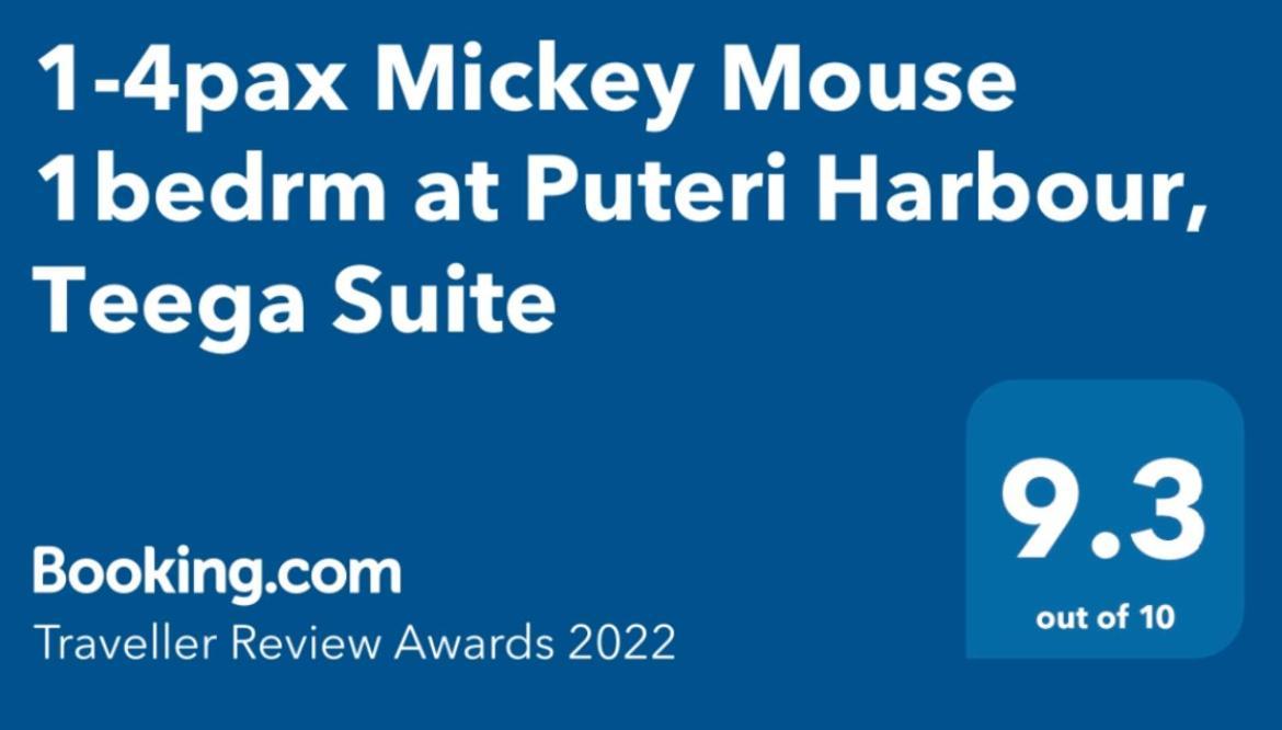 1-4Pax Mickey Mouse 1Bedrm At Puteri Harbour, Teega Suite Nusajaya  Εξωτερικό φωτογραφία